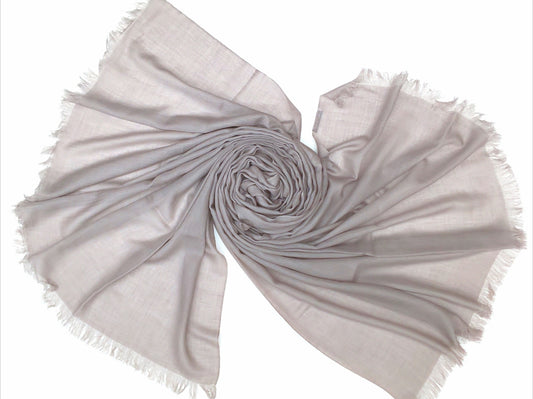 Dove Silk Cashmere Scarf