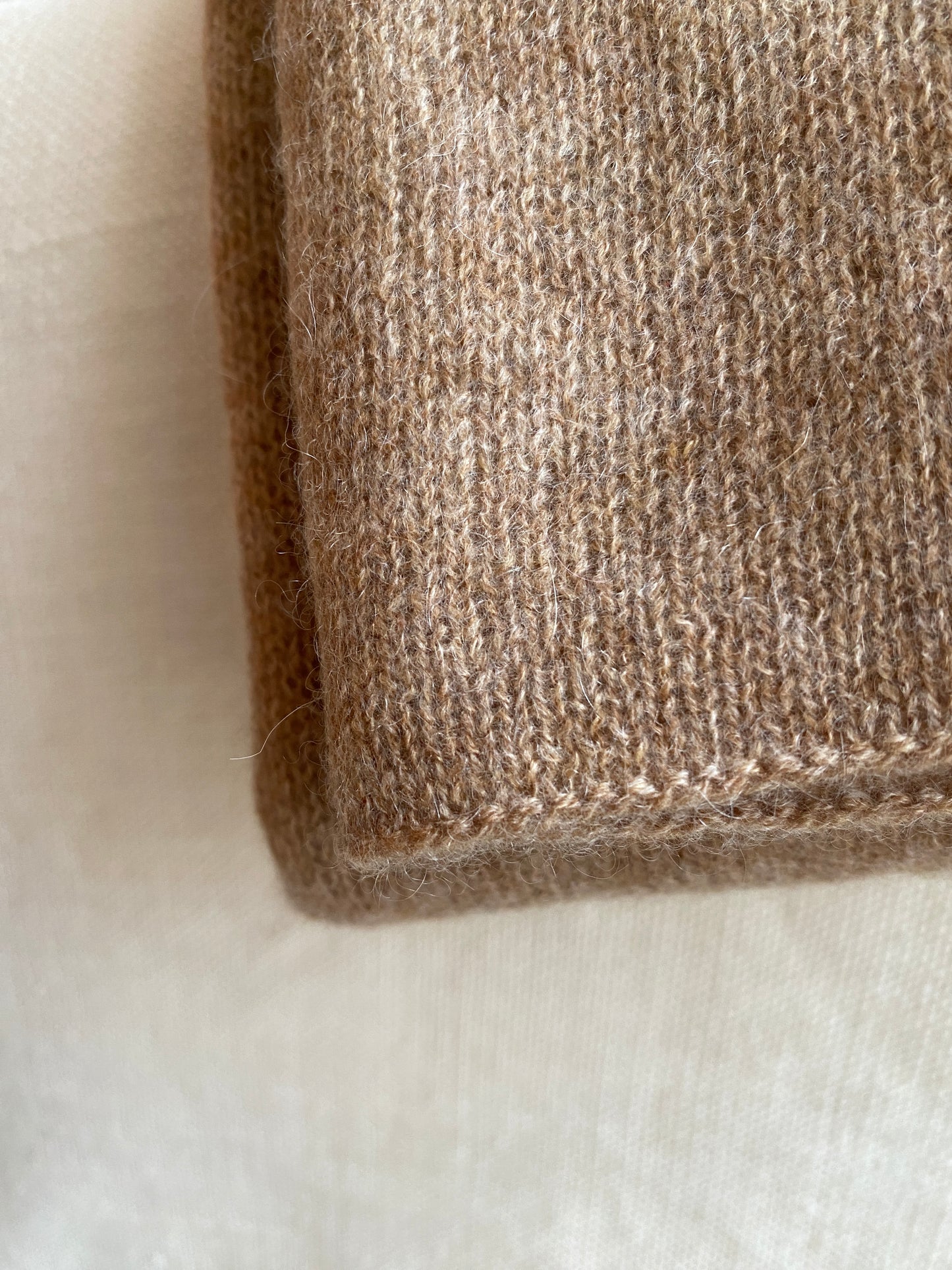 Super soft knitted cashmere scarf - Star fish