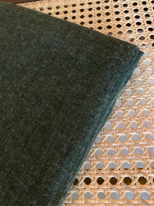 Capulet olive gauze cashmere scarf