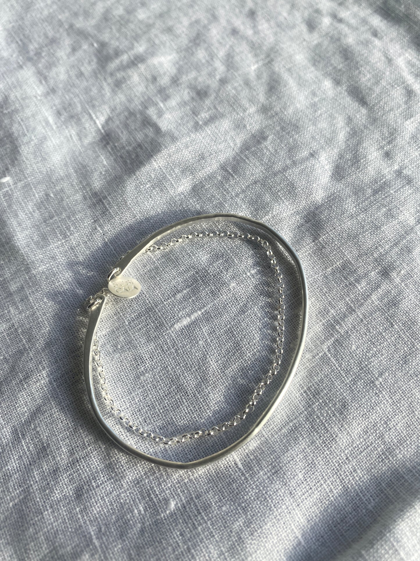 Bracelet Kam Chain Silver