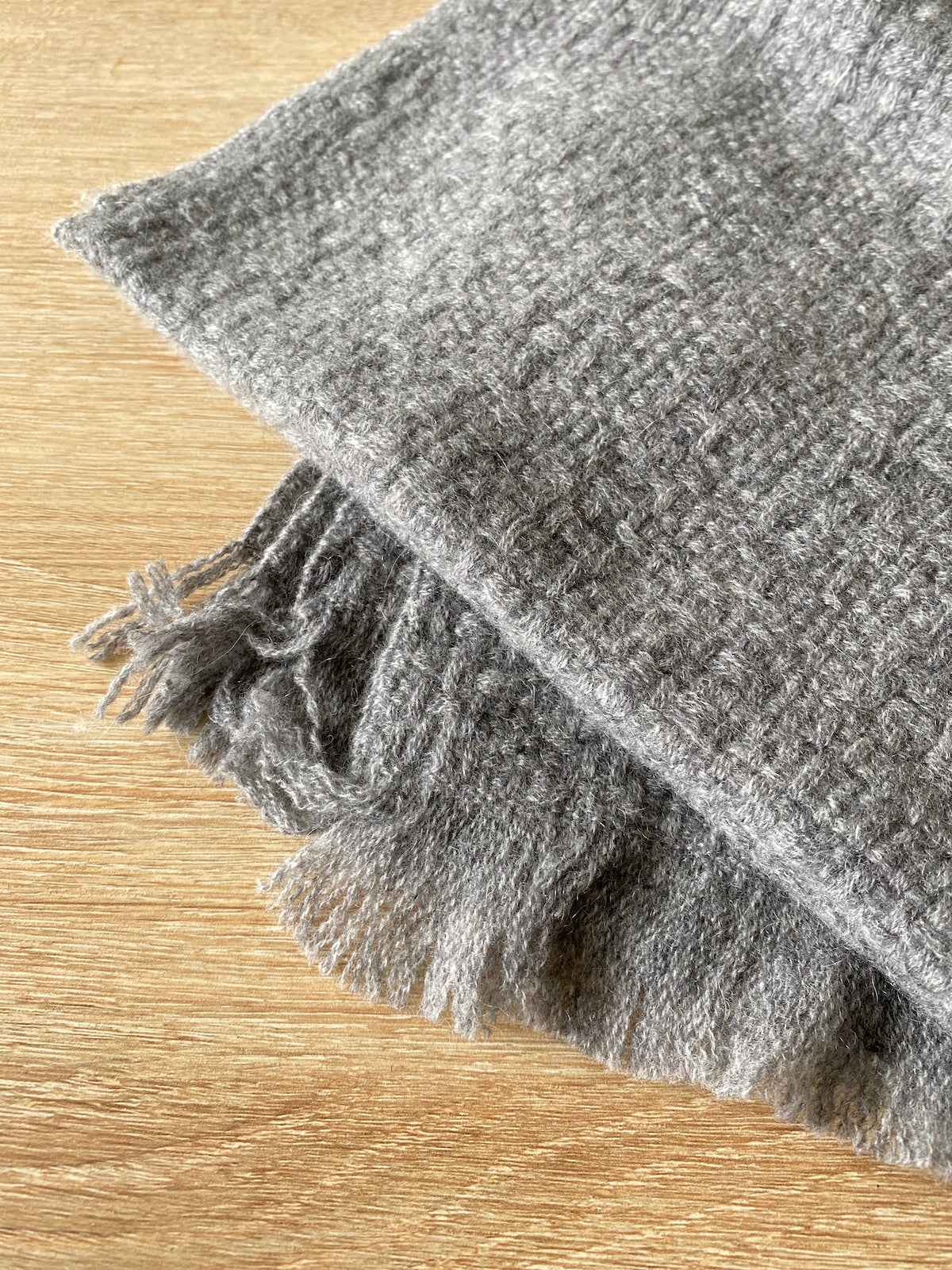 Écharpe longue cachemire super doux - Flint Gray
