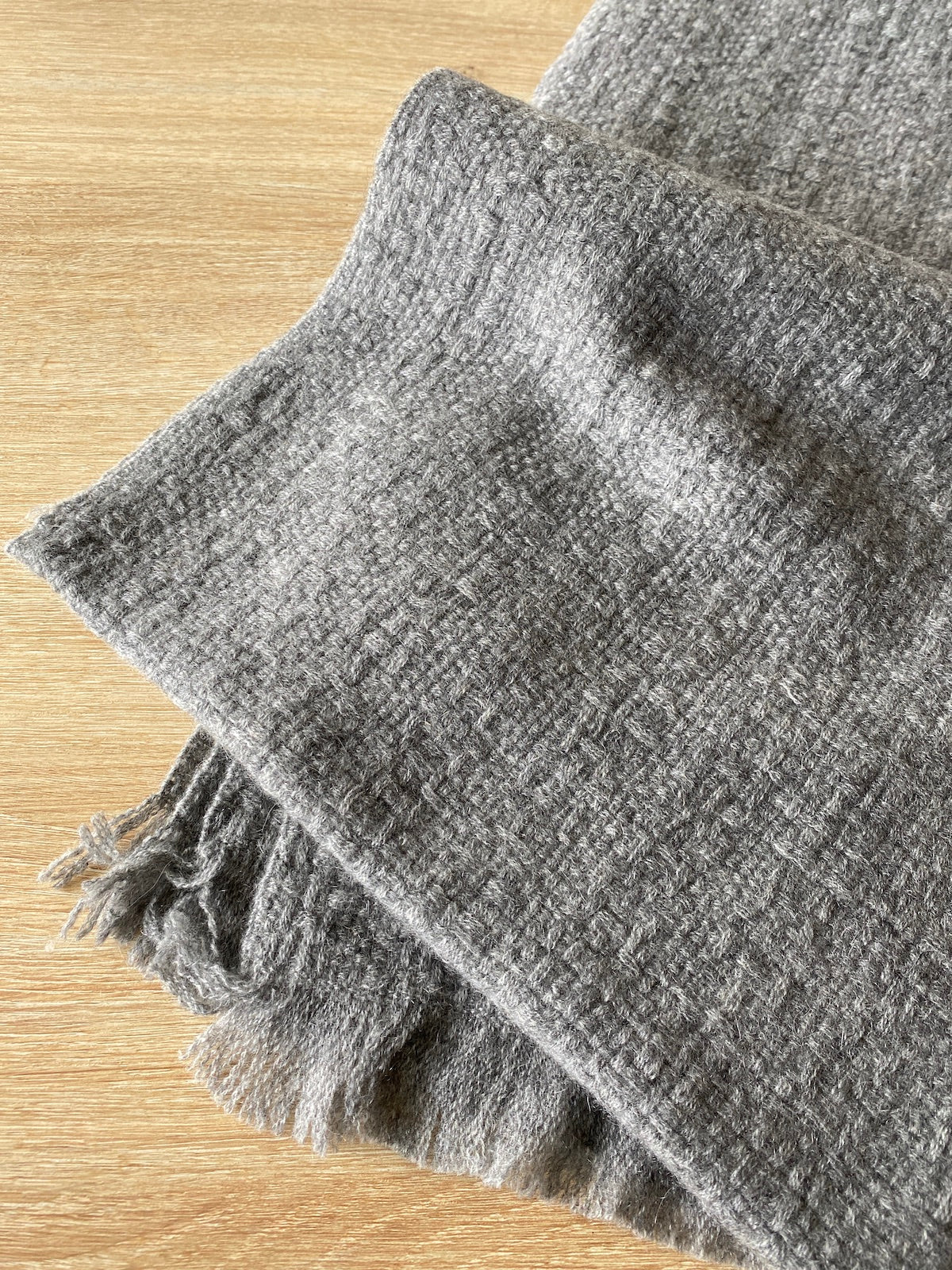 Écharpe longue cachemire super doux - Flint Gray