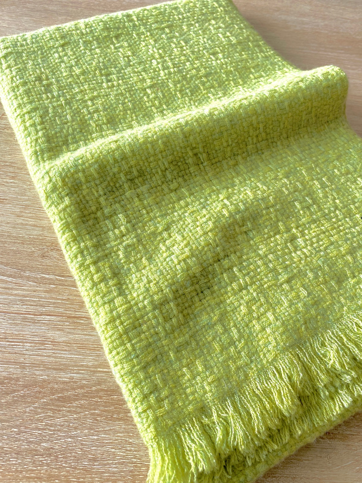 Écharpe longue cachemire super doux - Linden Green