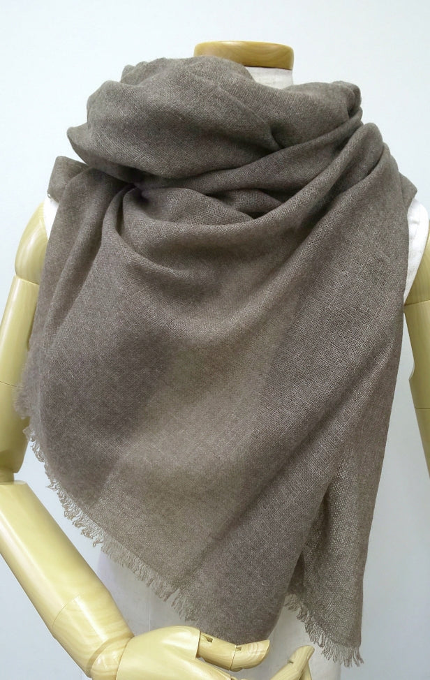 Linden Green Gauze Cashmere Scarves