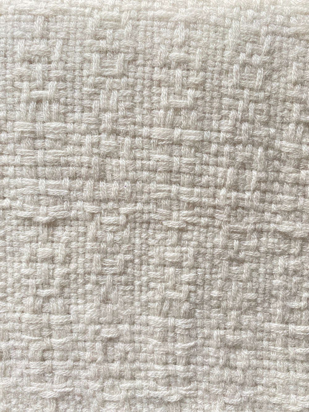 Écharpe longue cachemire super doux - Lily white