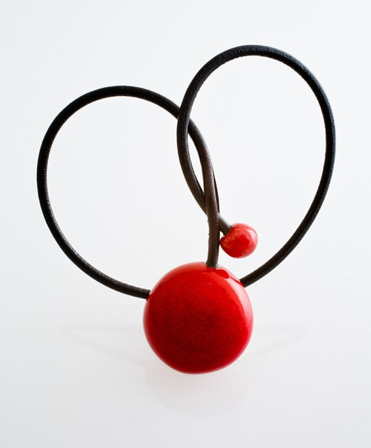Gevole necklace - red