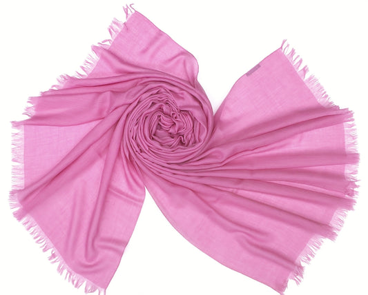 Cashmere silk crocus scarf