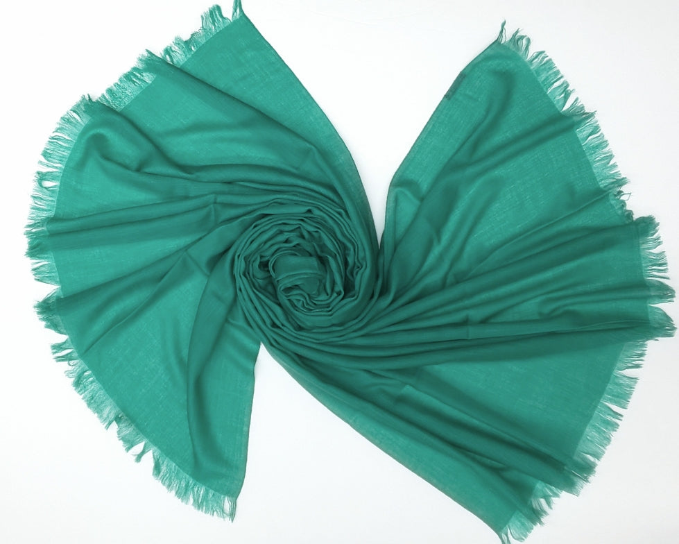 Viridis Silk Cashmere Scarf