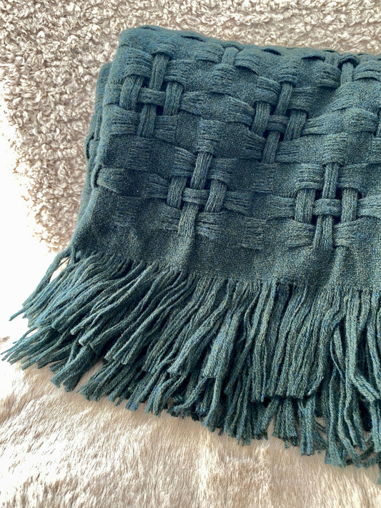 Écharpe japonaise en laine Sycamore