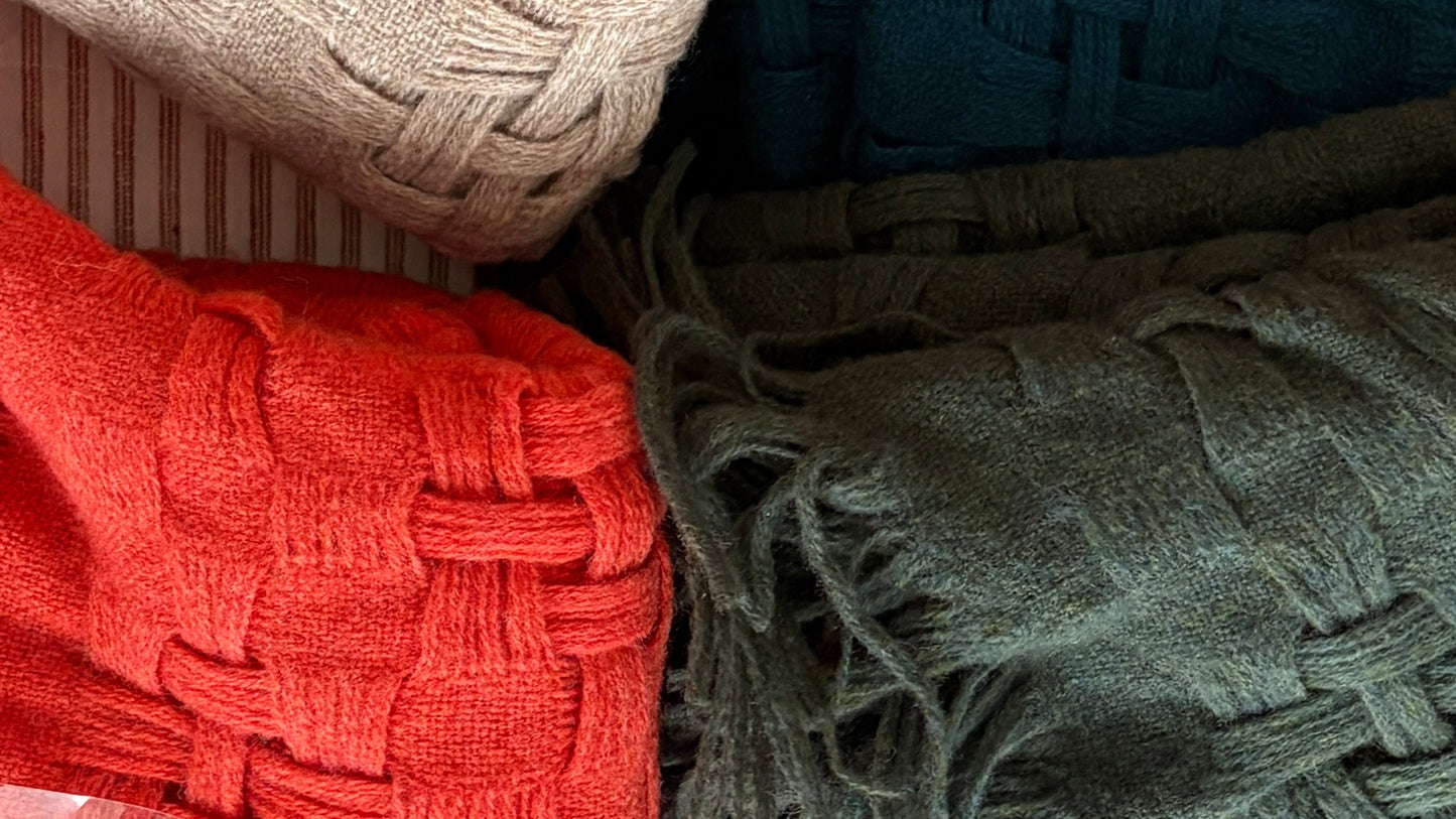 Écharpe japonaise en laine Sycamore VENTE D'ARCHIVES