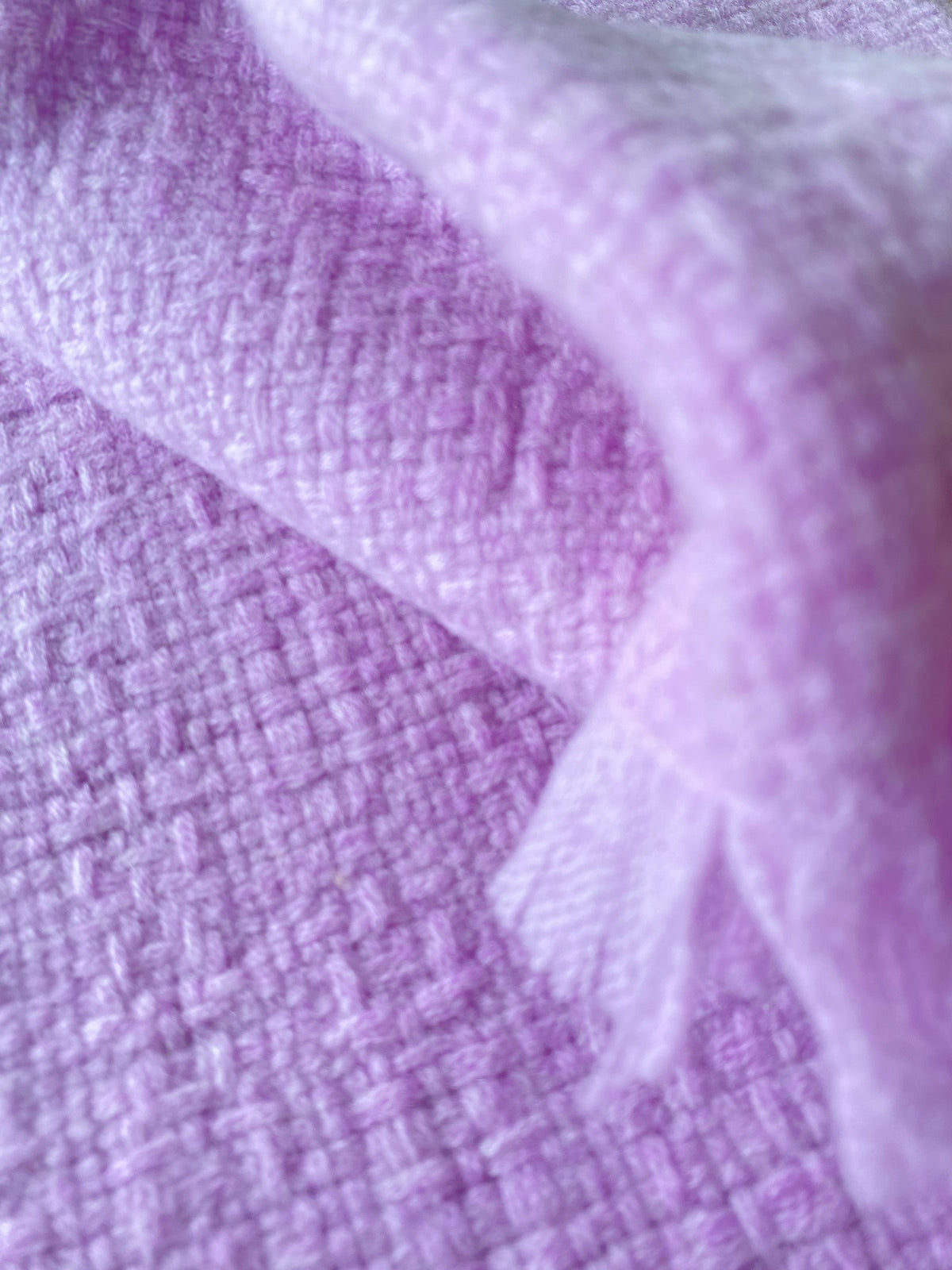 Super soft cashmere long scarf - Pink Lavender