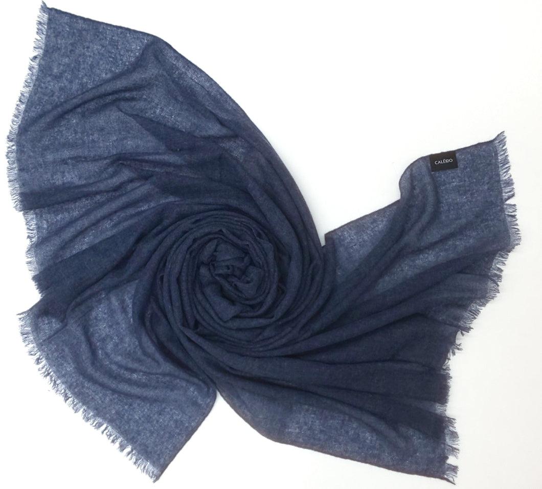 Cashmere gauze scarves Bijoux Blue