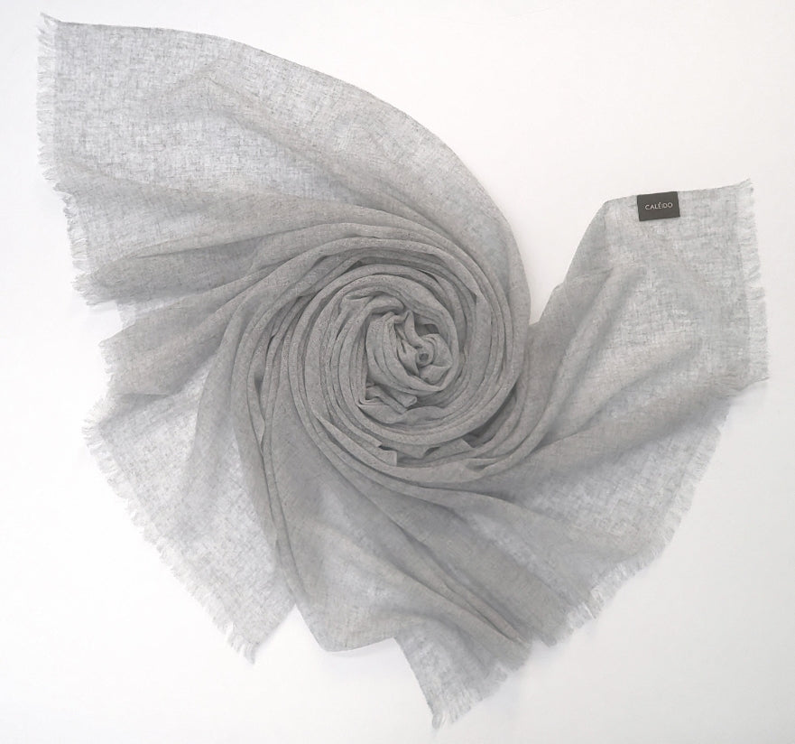 Silver Cloud gauze cashmere scarves